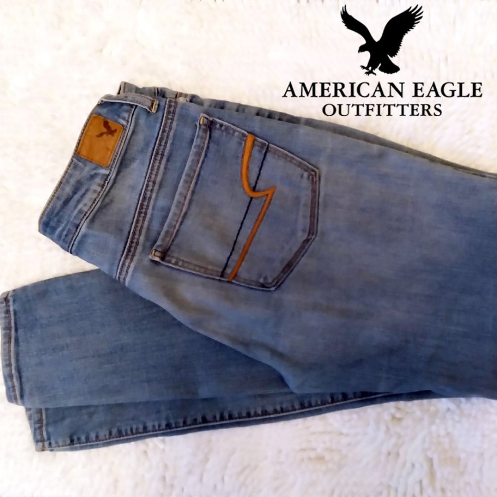 AEO Super Stretch High Rise Jegging Size 6